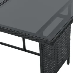 Juskys Turin  6-tlg. Schwarz