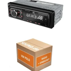 JUST SOUND best choice for caraudio Autoradio Einbaupaket JBL Celebrity 150 passend für VW Polo 6N/6N2 | Bluetooth USB