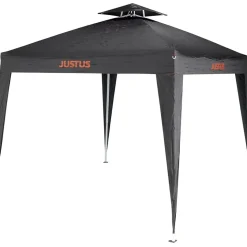 Justus Gartenpavillon 2,5 x 2,5 m schwarz