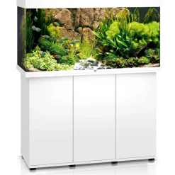 juwel® aquarium Rio 350 Aquariumkombination 350,0 l Heizer, Filter, Unterschrank Weiß