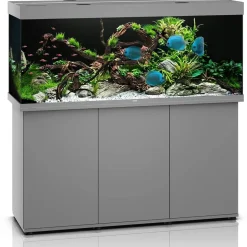 juwel® aquarium Rio 450 450 l mit Unterschrank, Heizer, Filter Grau