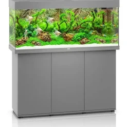 Juwel Rio 240 Komplett Aquarium mit Unterschrank grau