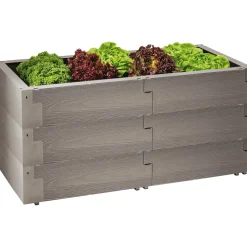 Juwel Timber 3er-Set 130 x 60 x 60 cm grau