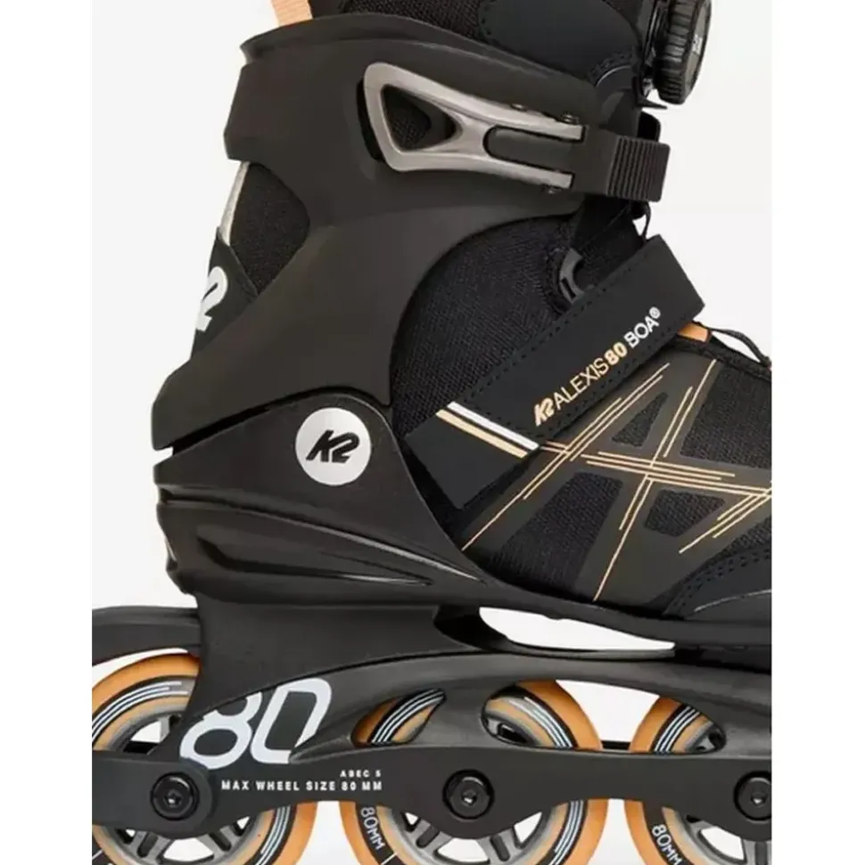 K2 Alexis 80 BOA Schwarz/Rosa 40