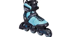 K2 ALEXIS 84 SPEED ALU Inline Skate turquise/black - 35