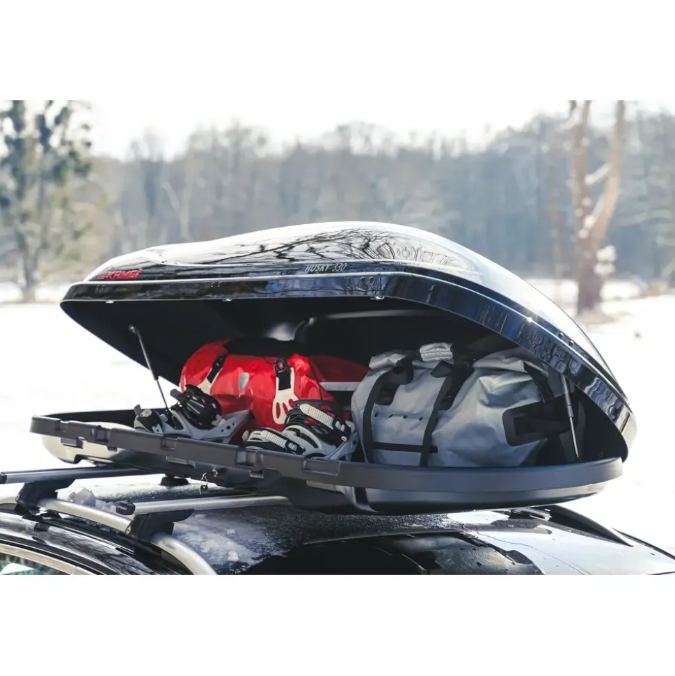KAMEI Husky 330 schwarz-hochglänzend Öffnung rechts