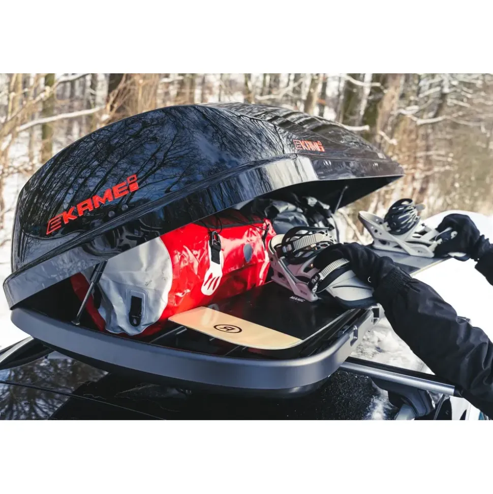 KAMEI Husky 330 schwarz-hochglänzend Öffnung rechts