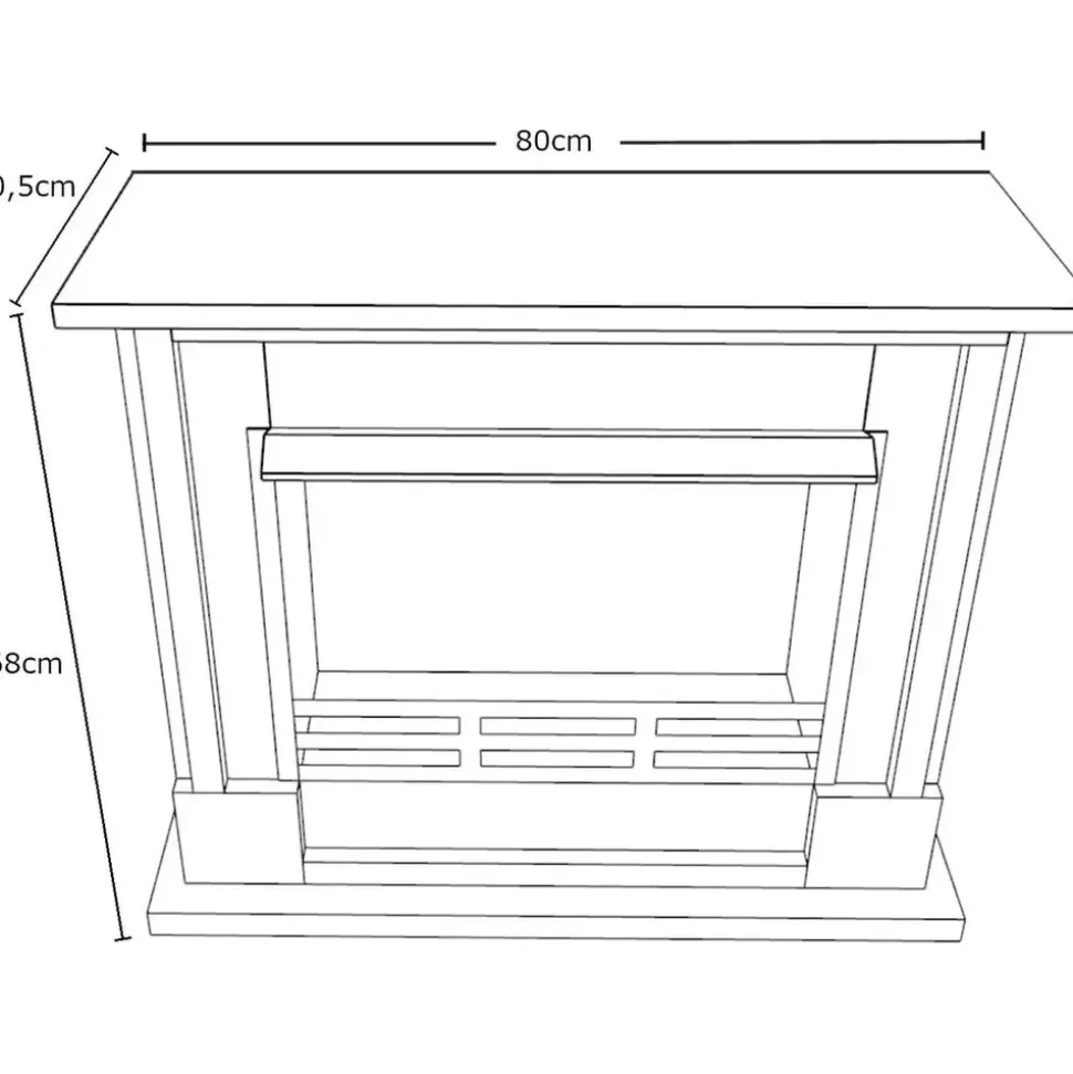 Kaminbau Mierzwa Emily Deluxe Schwarz