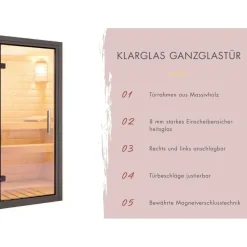 Karibu Angelus inkl. 9 kW Ofen + int. Steuerung