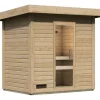 Karibu Gartensauna Saunahaus Caapi 2 Energiesparende Saunatür Ohne Ofen