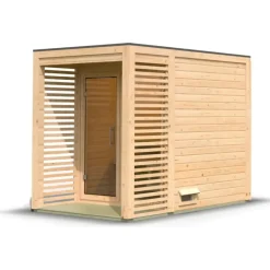 Karibu Gartensauna Saunahaus Angkor 1 Ohne Ofen