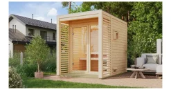 Karibu Gartensauna Saunahaus Angkor 1 Ohne Ofen
