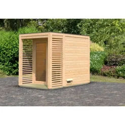 Karibu Gartensauna Saunahaus Angkor 1 Ohne Ofen