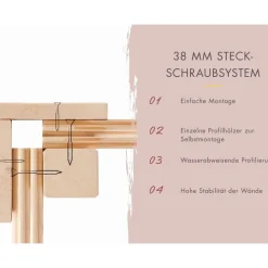 Karibu Hygge mit Vorraum ohne Ofen natur