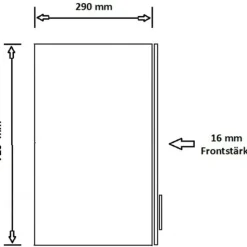 Küchen-Preisbombe Küchenzeile SIENA 280 + 180 cm Schwarz matt