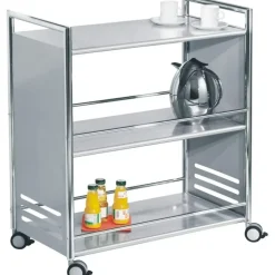 Kerkmann Servierwagen silber 70,0 x 40,0 x 84,0 cm