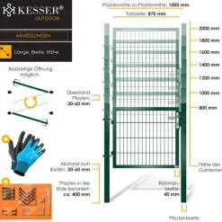 Kesser Gartentor Premium