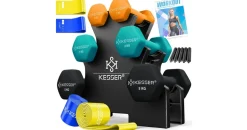 Kesser Hantel-Set Kurzhantel 18 kg rutschfeste Neopren