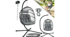 Kesser Hängesessel Jungle Grau
