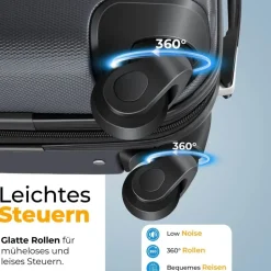 Kesser Koffer-Set 3-tlg. grau