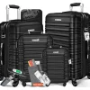 Kesser Koffer-Set 4-tlg. schwarz