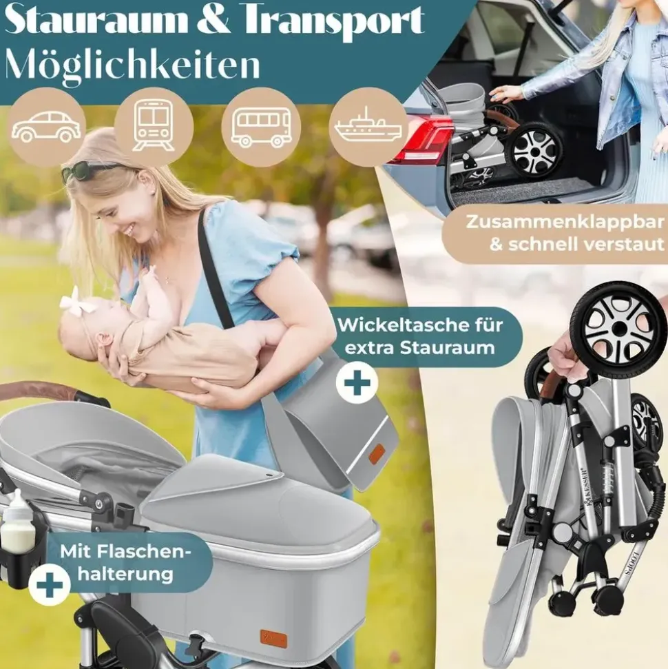 Kesser Loops 3 in 1 grau/silber