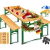 Kesser Outdoor & Indoor Set 3-tlg. natur klappbar