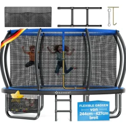 Kesser Trampolin Outdoor 366 cm Blau