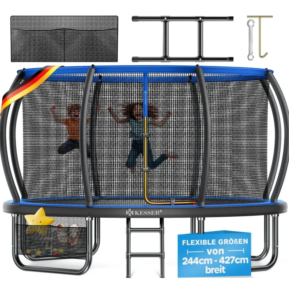 Kesser Trampolin Outdoor 366 cm Blau