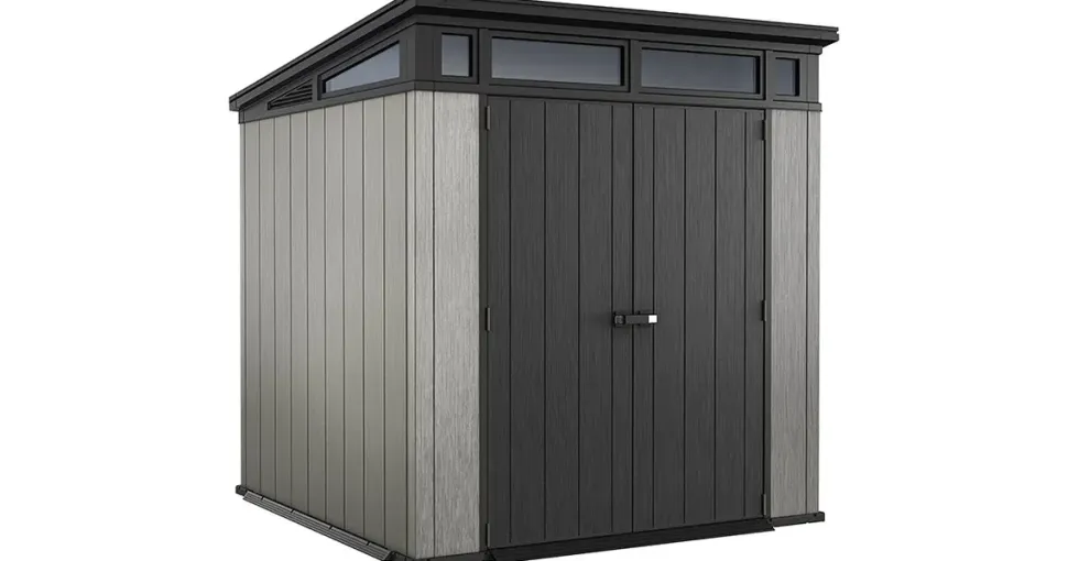 KETER Artisan Geräteschuppen 7 x 7 2,14 x 2,18 m grau/anthrazit