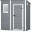 KETER Manor Pent 6x4 1,84 x 1,11 m grau/weiß
