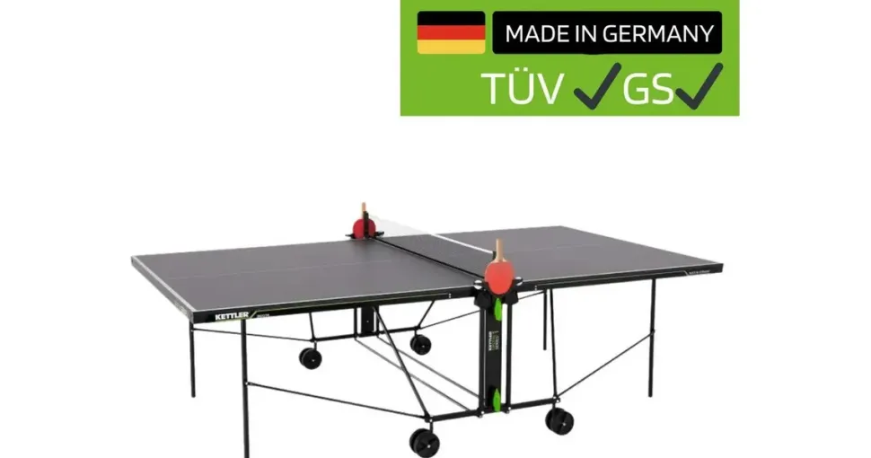 Kettler Indoor Tischtennisplatte K1 Grau