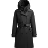 khujo - Damen - Wintermantel Gora - Black - XL