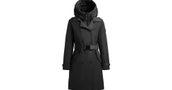 khujo - Damen - Wintermantel Gora - Black - XL