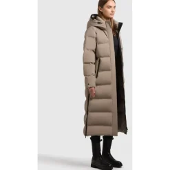 khujo Wintermantel MAYLA3 greige XXL
