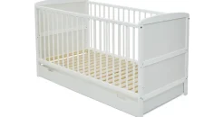 Kids Collective Babybett Kinderbett Weiß 70 x 140 cm