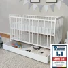 Kids Collective Babybett Weiß 60 x 120 cm