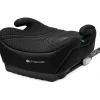 Kinderkraft I-BOOST 2 PRO, Sitz für Kinder von 125-150cm und im Alter von 6-12 Jahren, Isofix-Montage, sehr leicht (2,36 kg), ergonomische Armlehnen, abziehbarer Bezug, Schwarz