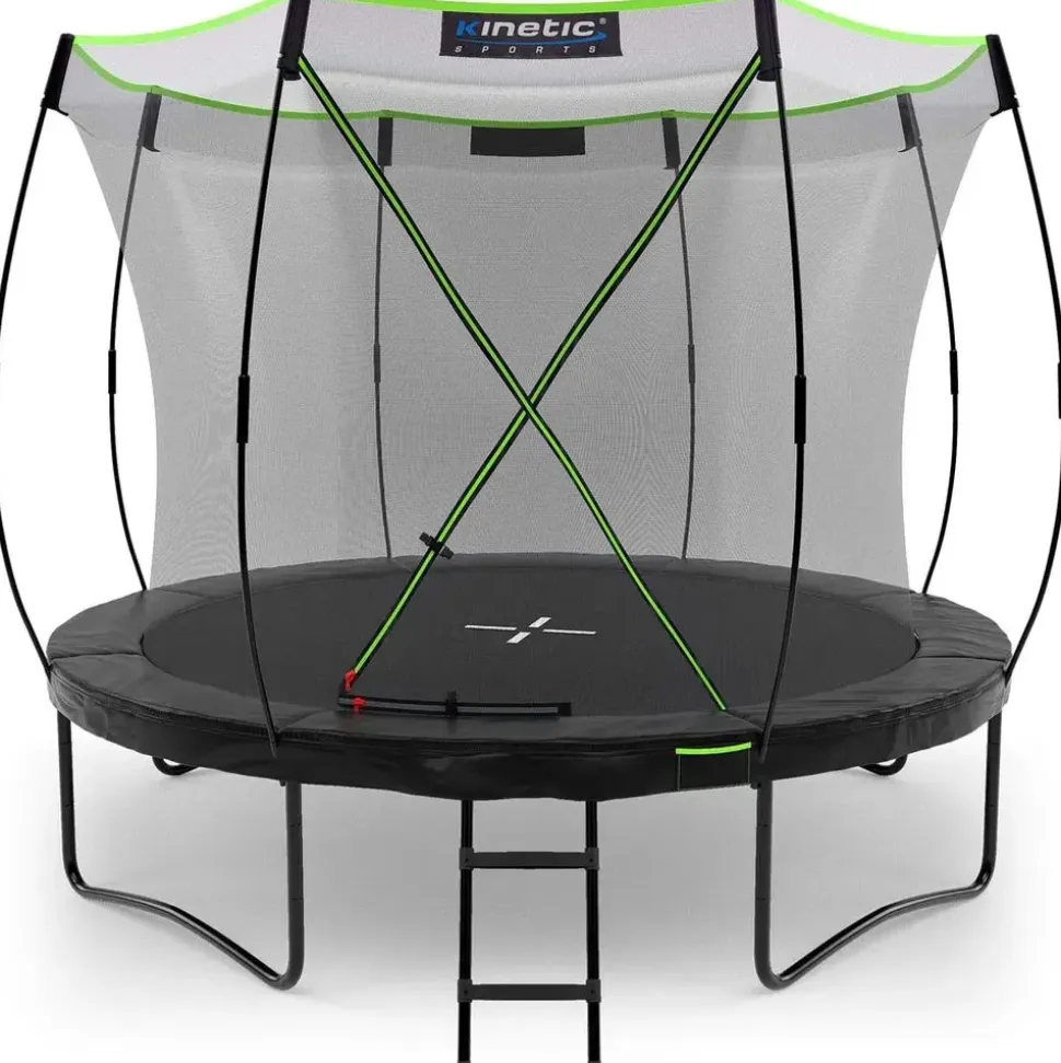 Kinetic Sports Ultimate Pro 305 cm inkl. Sicherheitsnetz schwarz