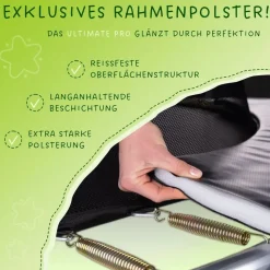 Kinetic Sports Ultimate Pro 305 cm inkl. Sicherheitsnetz schwarz