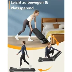 KINGSMITH WalkingPad Z1 Schwarz/Grau