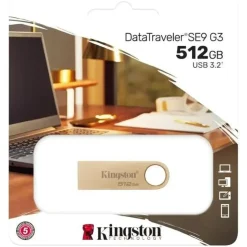 Kingston DataTraveler SE9 G3 512 GB gold USB 3.0