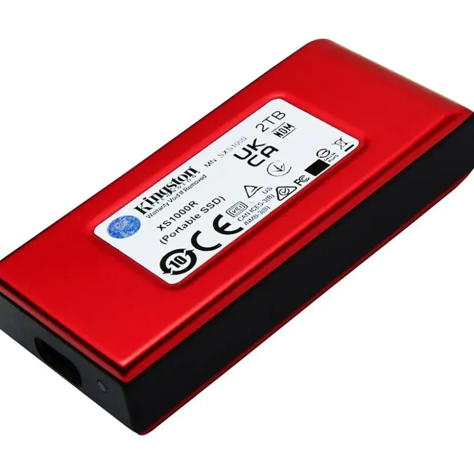 Kingston XS1000 2 TB USB 3,2 Gen 2 Rot SXS1000R/2000G