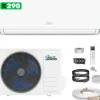 Kältebringer R290 Split-Klimaanlage 12.000 BTU (3,7kW) mit Wandhalterung