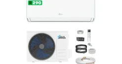 Kältebringer R290 Split-Klimaanlage 12.000 BTU (3,7kW) mit Wandhalterung