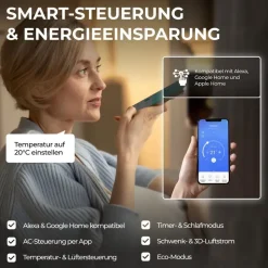 Kältebringer Split-Klimaanlage Quick Connect 12.000 BTU (3,5W)