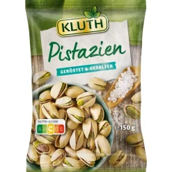 Kluth Pistazien geröstet und leicht gesalzen Premium Qualität 150g