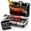Knipex Werkzeugkoffer Sanitär 52-tlg. schwarz 48 x 38 x 20 cm