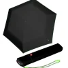 Knirps Taschenschirm US.050 Ultra Light, Slim, Manual, Sturmfest, neon black