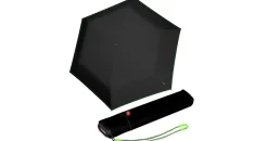 Knirps Taschenschirm US.050 Ultra Light, Slim, Manual, Sturmfest, neon black